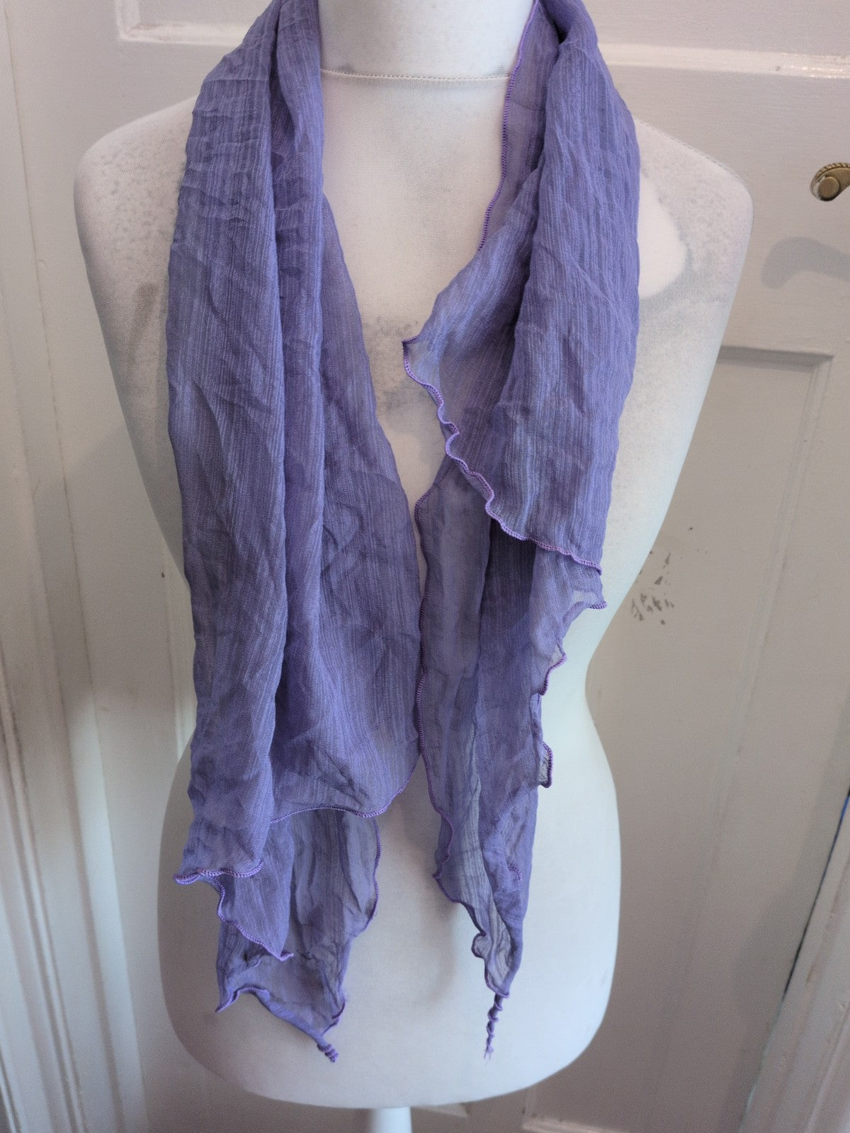 Purple Lightweight Scarf
