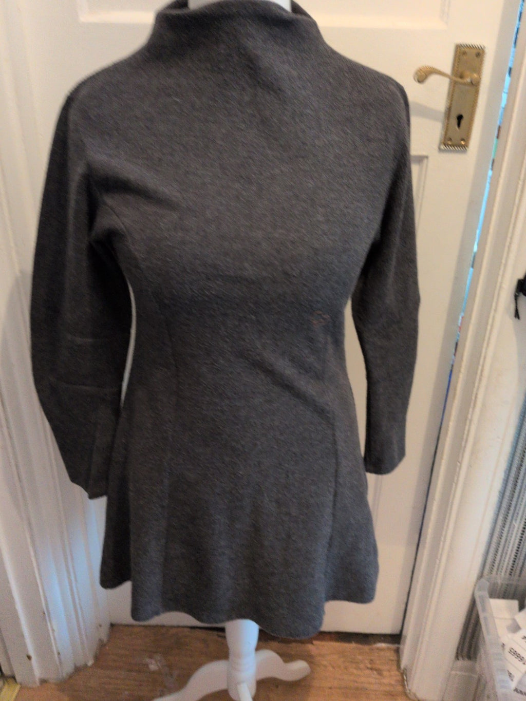 Primark 14 Grey Long Sleeve Jumper Dress