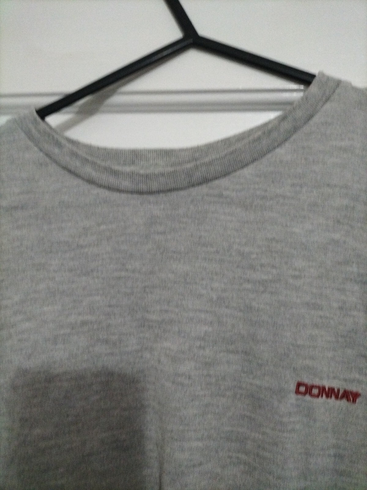 Mens Donnay Size Medium Grey Short Sleeved T Shirt