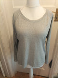 Izabel London 14 Grey And Black Blouse