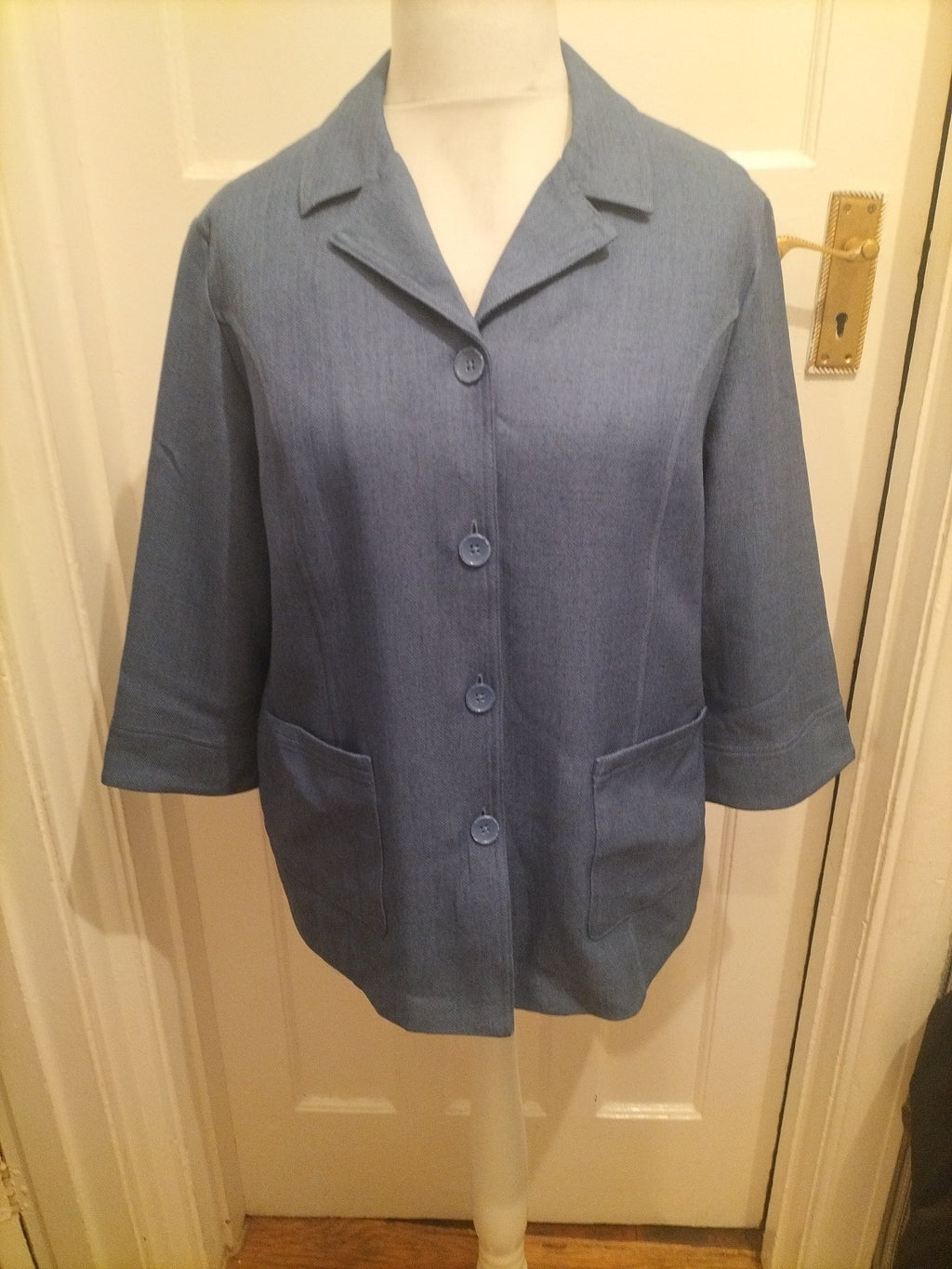 Ladies Honor Millburn Size 16-18 Navy Collared Blazer
