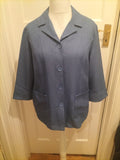 Ladies Honor Millburn Size 16-18 Navy Collared Blazer