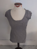 River Island 10 Grey Short Sleeve T-shirt