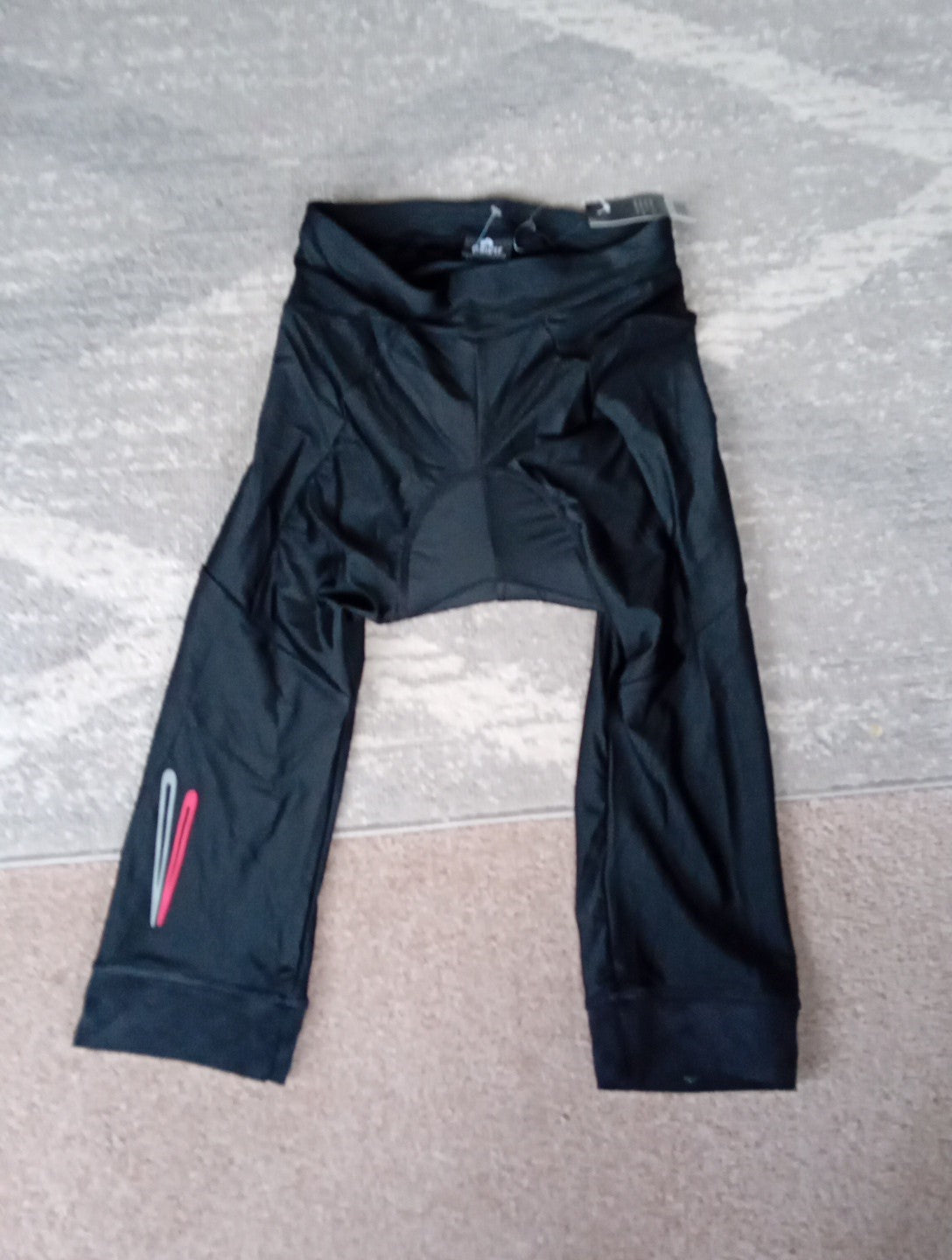 Ladies Brand New Crivit Cycling Shorts Size Med 12/14 Black
