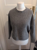 Zara Medium Soft Touch Grey Pullover Jumper