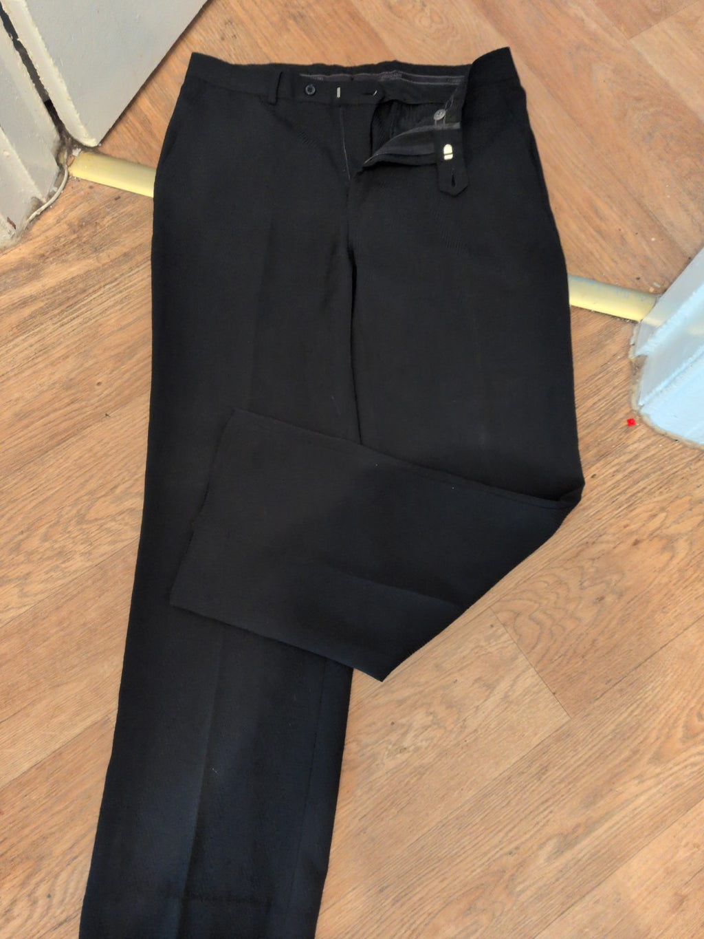 Giovani Waist 84cm Black Patterned Trousers