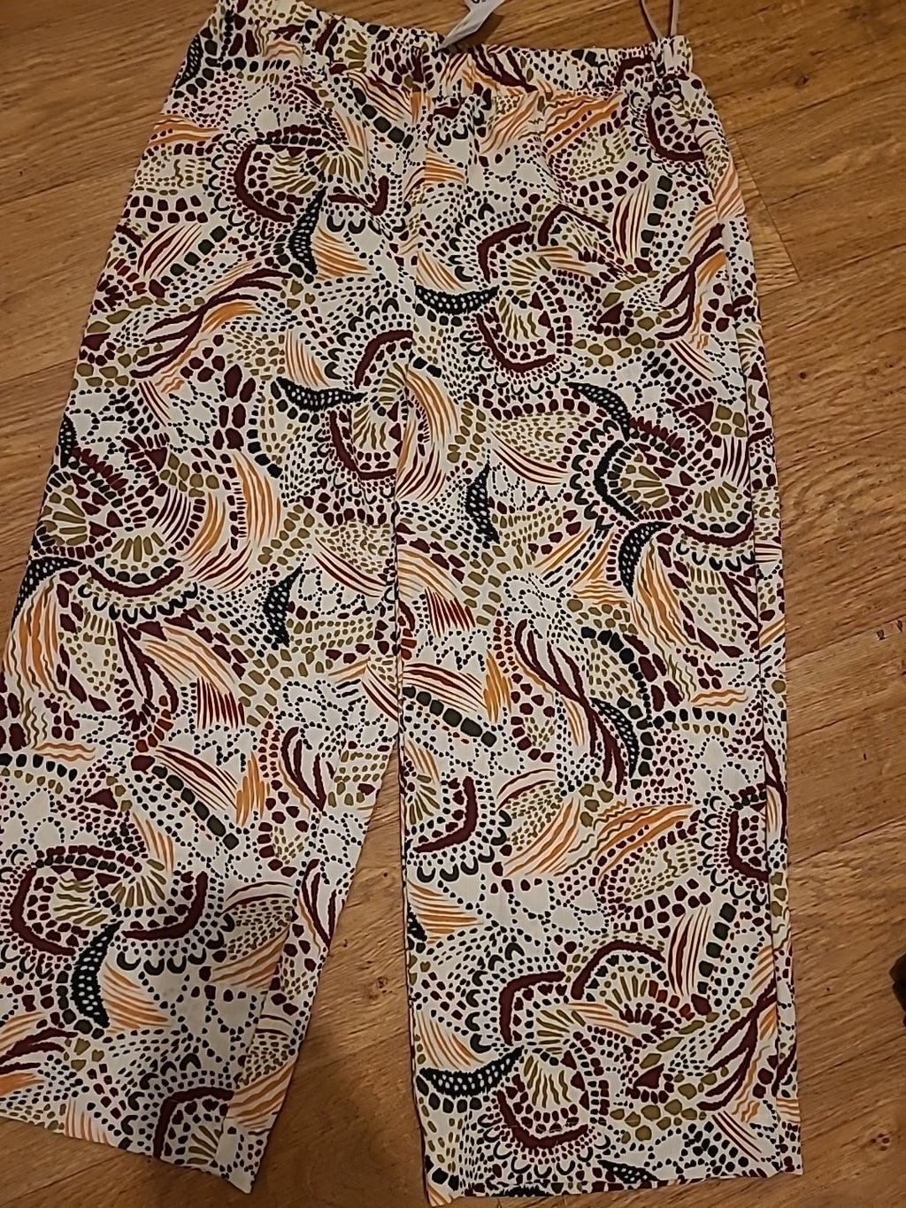 Brand New Ladies Primark Size Medium Multi Elasticated Trousers