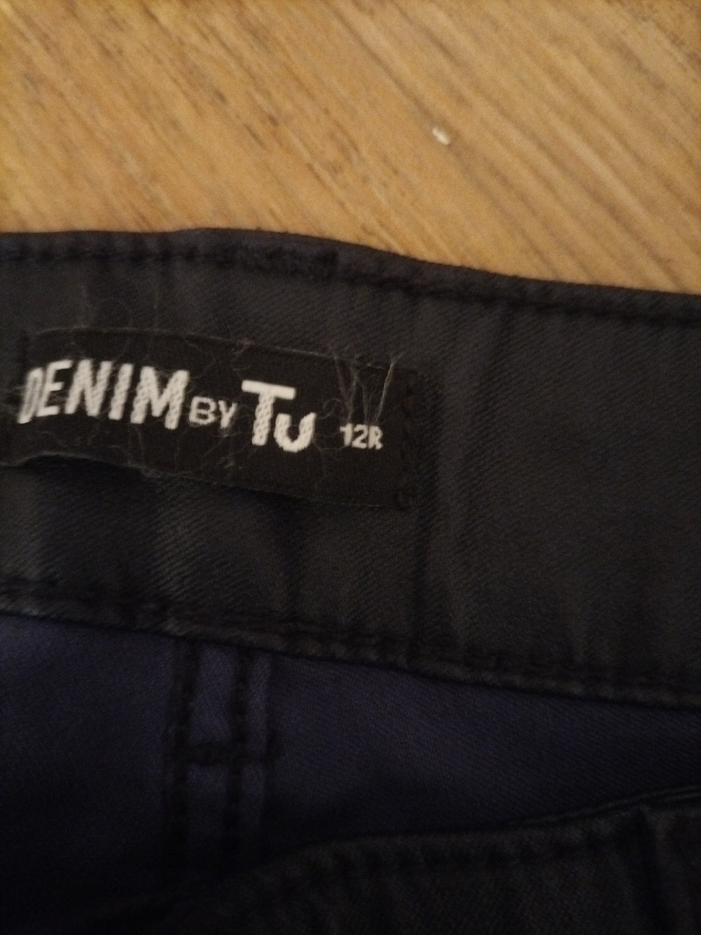 Brand New Tu Size 12R Skinny Stretch Shiny Jeans
