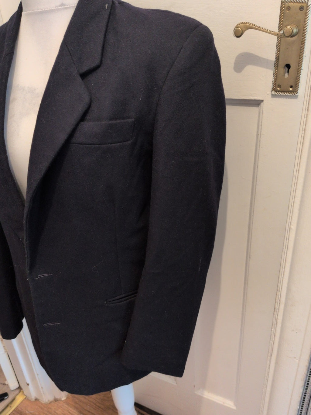 Privilege Medium Navy Lined Padded Blazer