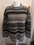 Mens Double Axes Size Large Multicoloured Jumper