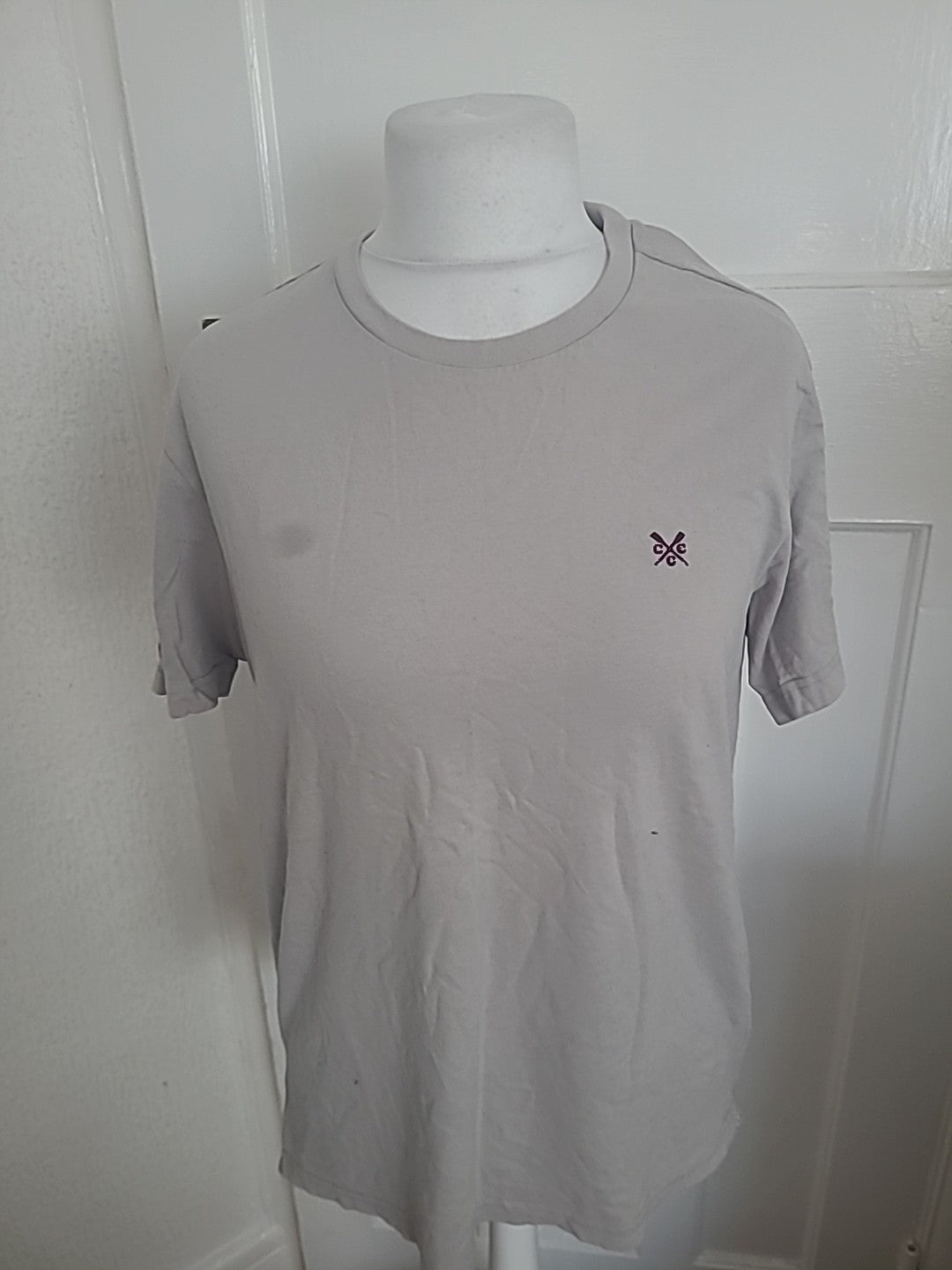 Mens Medium Grey Tshirt Crew Clothing