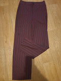 Dixie Medium Purple With Black Stripes Trousers