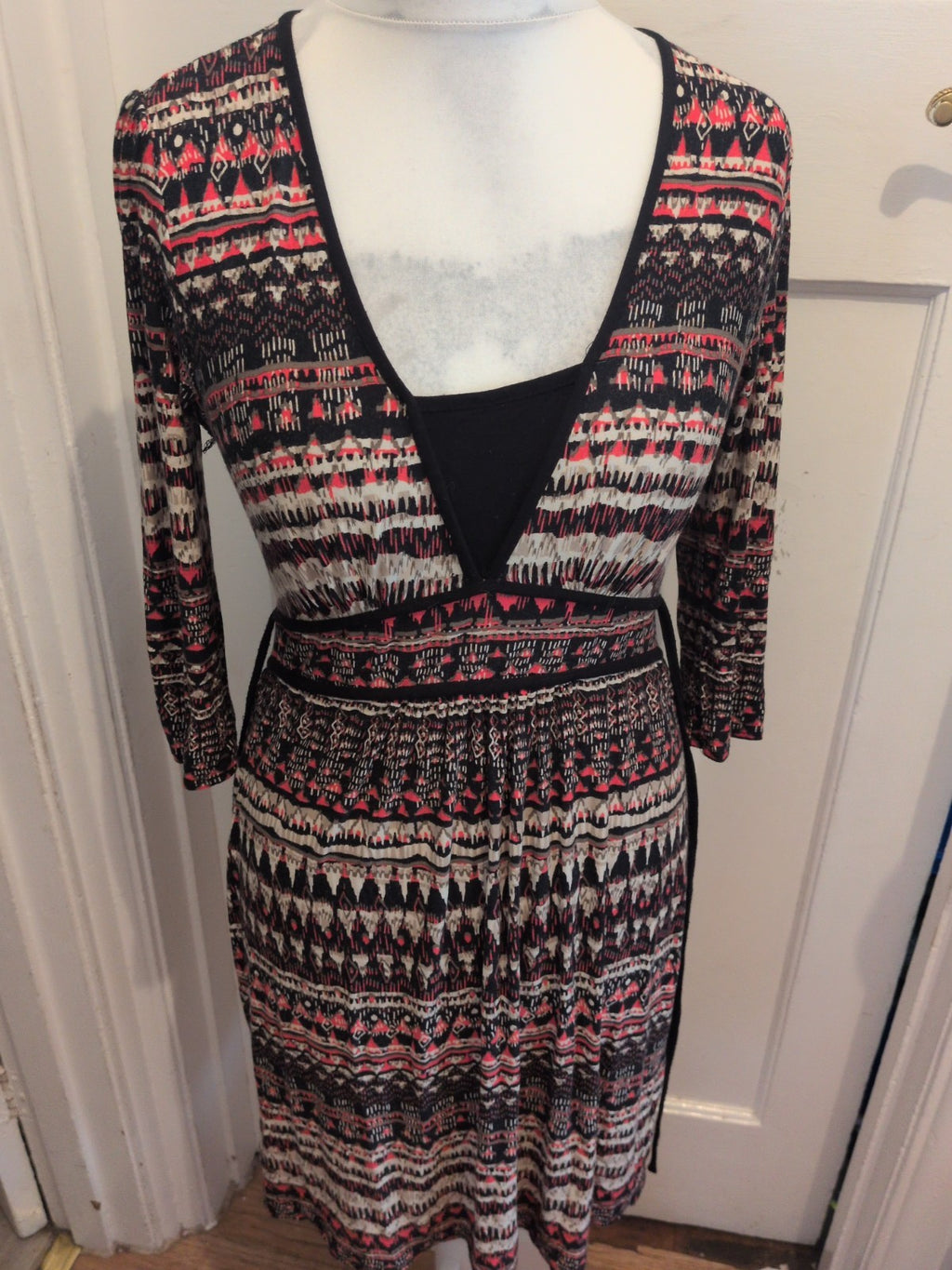Wallis 10 Multicoloured Long Sleeved Dress