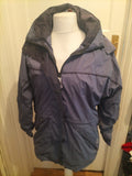Mens One Valley Size 5L Navy Lined Coat