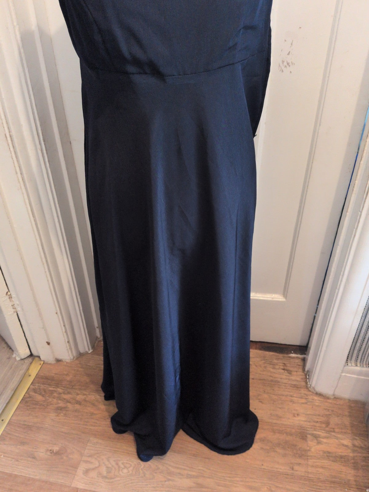 Ladies Size 2XL Navy Long Length Sleeveless Dress