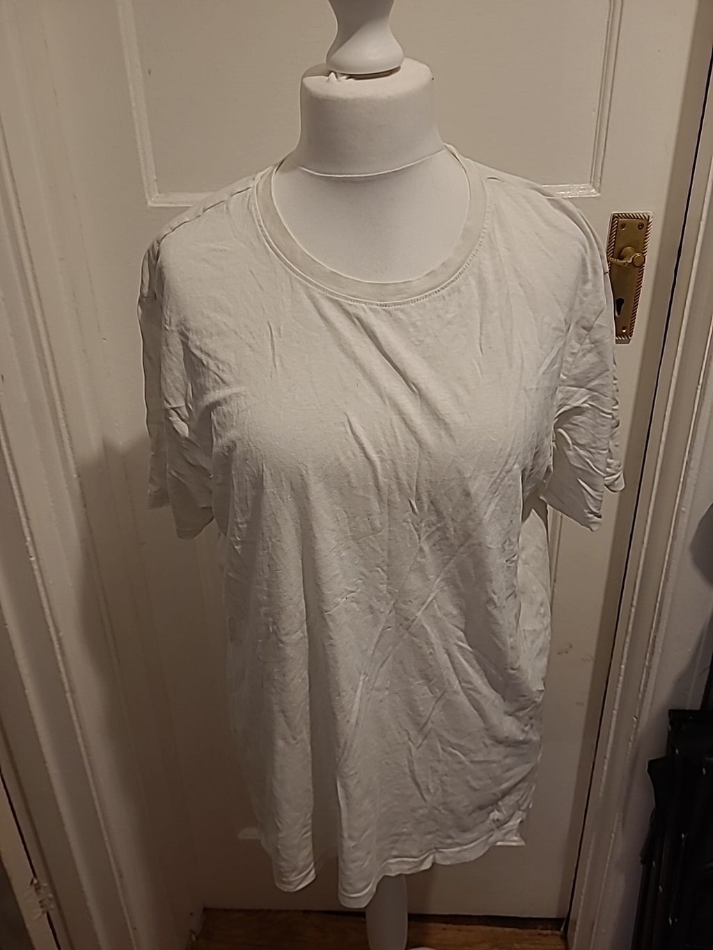 Mens Next Size XL White Regular Fit Tee