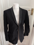 Alexandre Black Pure Wool Blazer