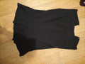 Ladies Marks And Spencer Size 12 Black Lined Skirt Length 27 Inches