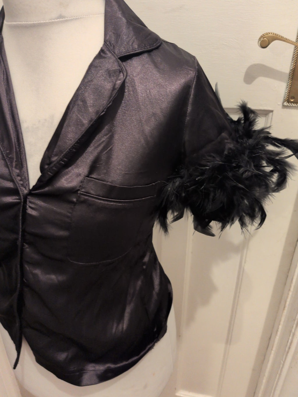 Ladies Boohoo Size 10 Black Pyjama Set