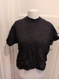 Primark 10-12 Black Short Sleeve T-shirt