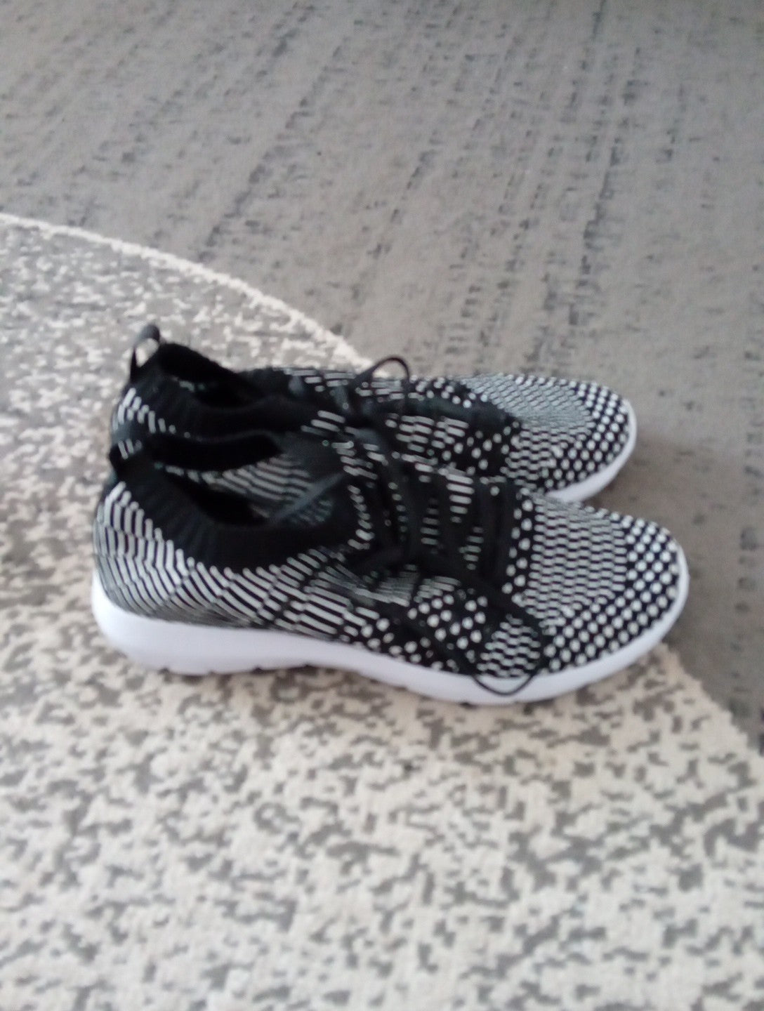 Ladies Brand New Trainers Size 5 Primark Black/white Free Delivery