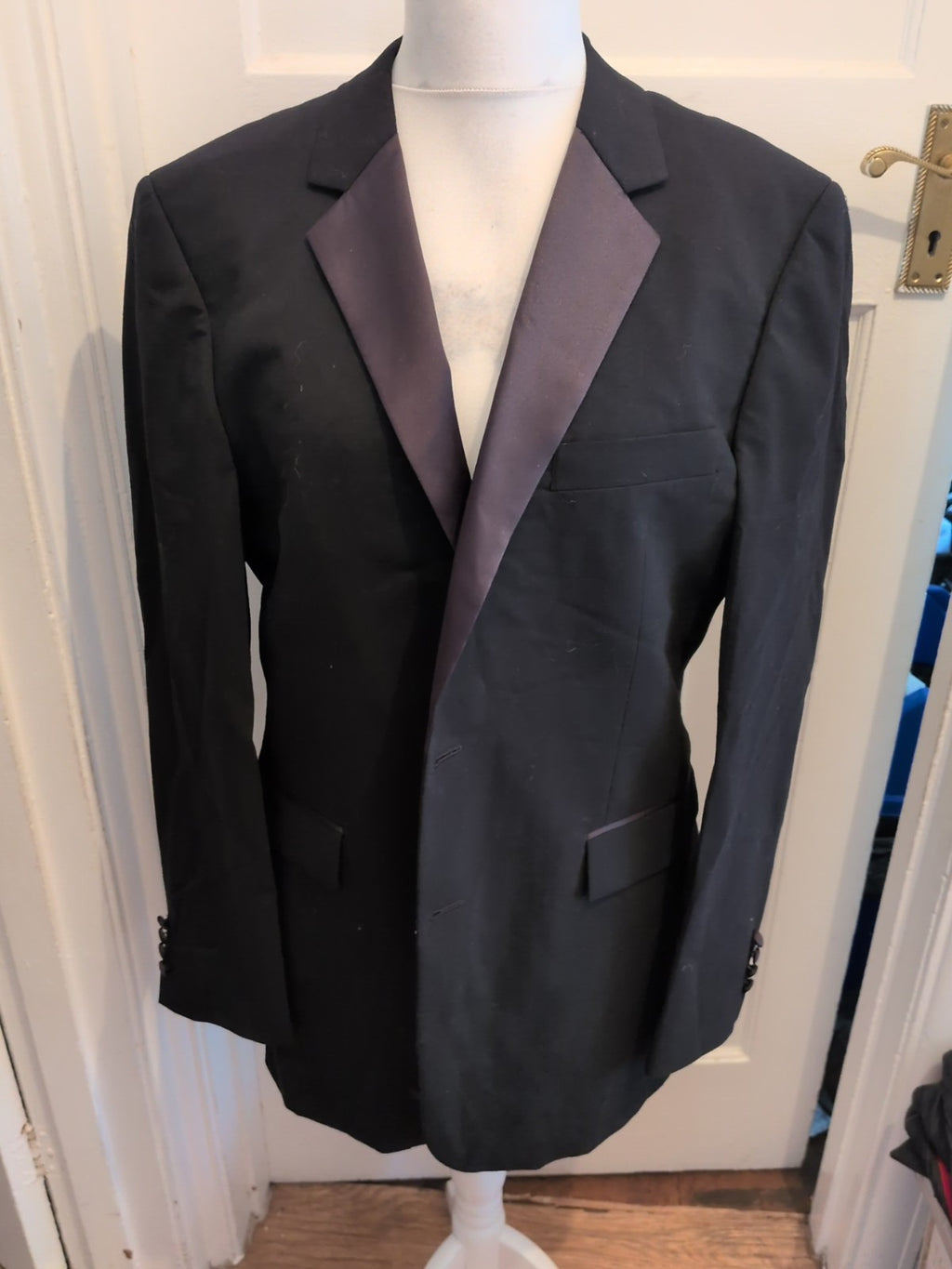 Moss Bro Evening Wear Black Large Blazer