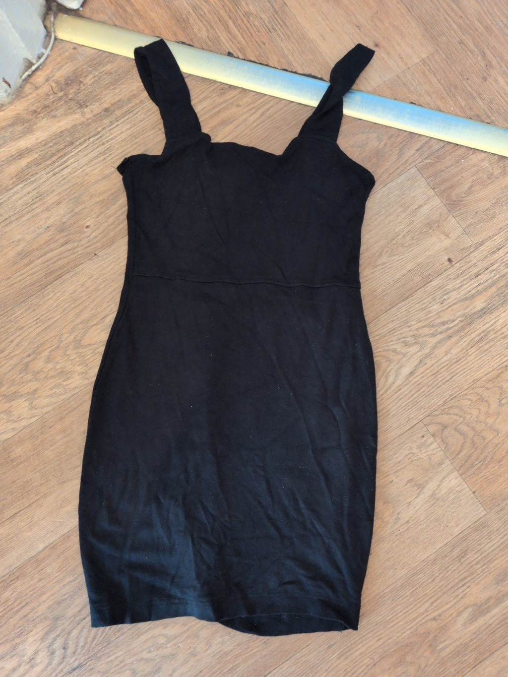 H&M Small Black Sleeveless T-shirt Dress