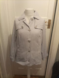 Ladies BHS Size 14 Grey Lined Collared Jacket