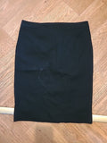 Ladies Gap Size 12 Black Pencil Skirt