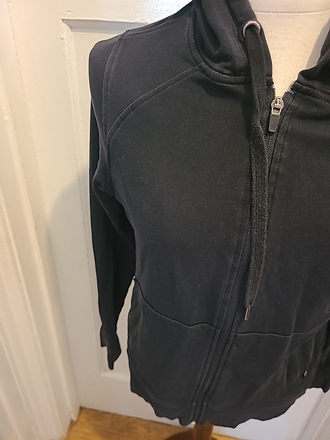 Ladies Marks And Spencer Size 12 Black Long Sleeved Jacket