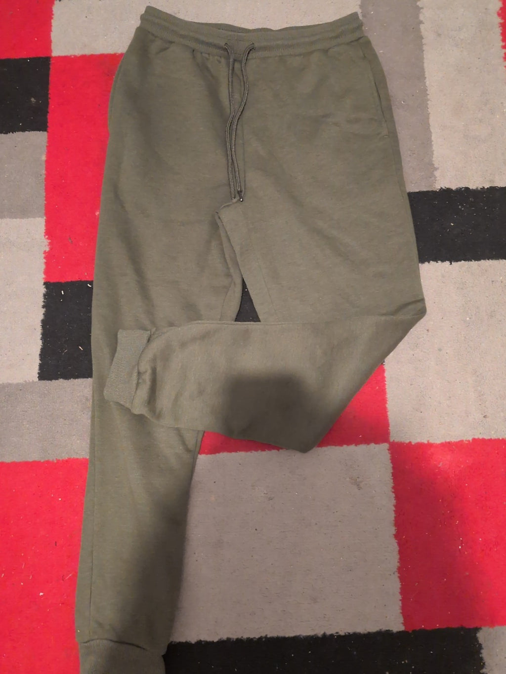 Studio Small Green Elasticated Joggers