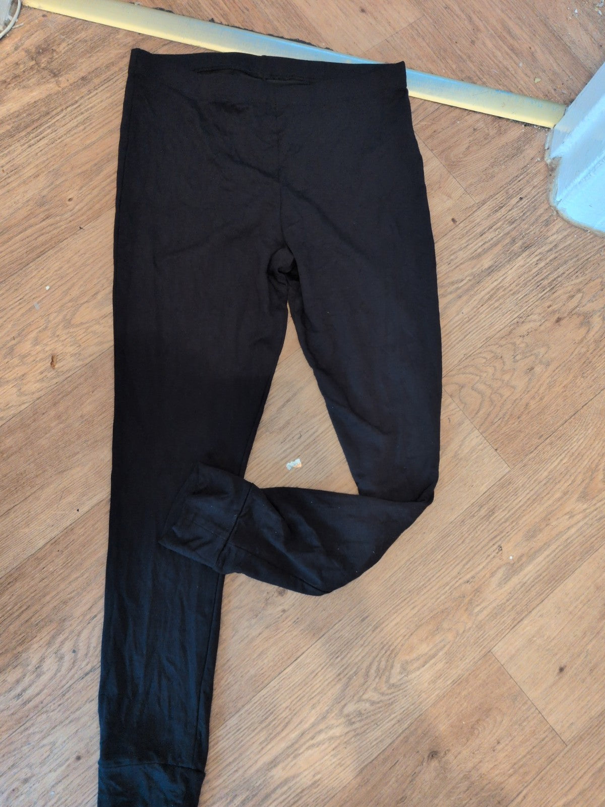 Ladies Primark Size Medium Black Thermo Layer Leggings