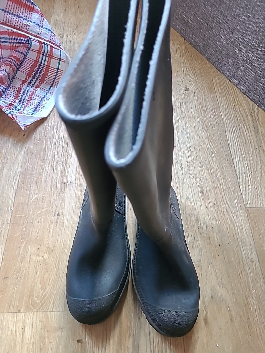 Mens Dunlop Size Uk 3 Navy Wellington Boots