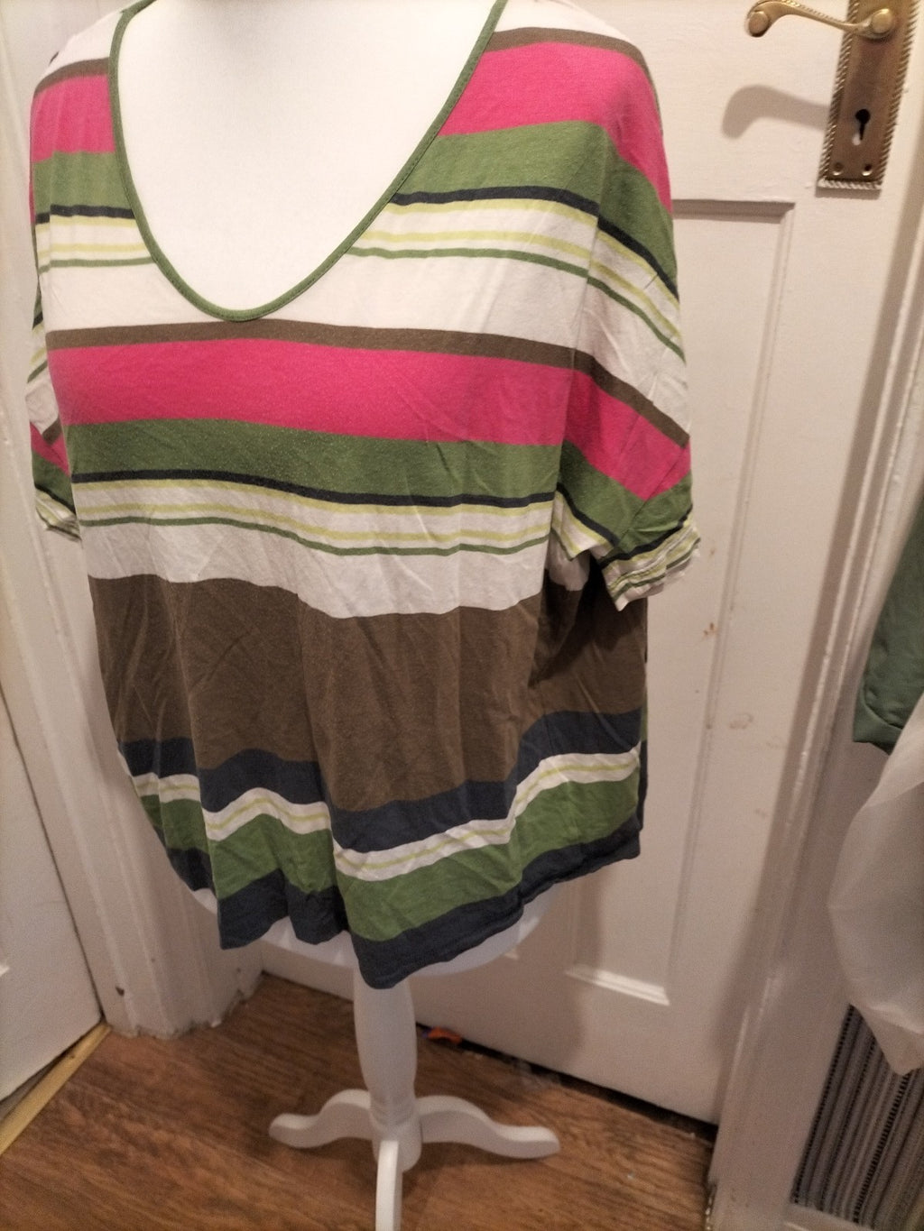 Ladies Great Plains Size XS Multicoloured Short Sleeved Oversized Tshirt