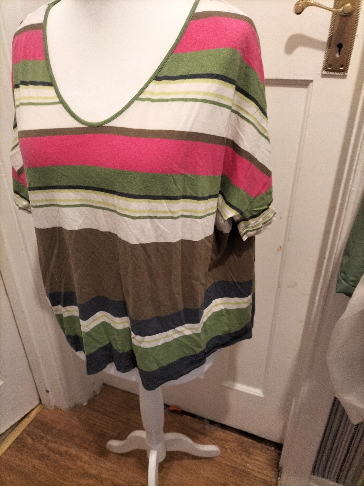 Ladies Great Plains Size XS Multicoloured Short Sleeved Oversized Tshirt