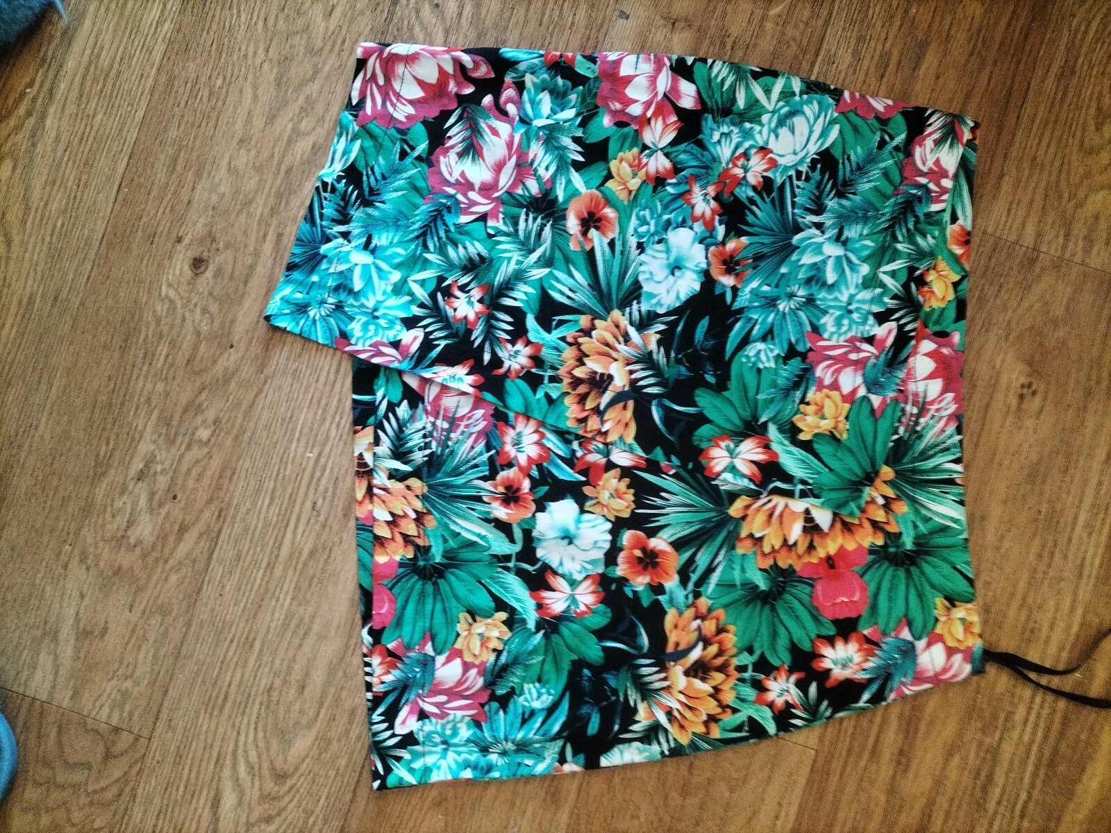 Ladies Size Small Multi Coloured Floral Mini Wrap Style Skirt