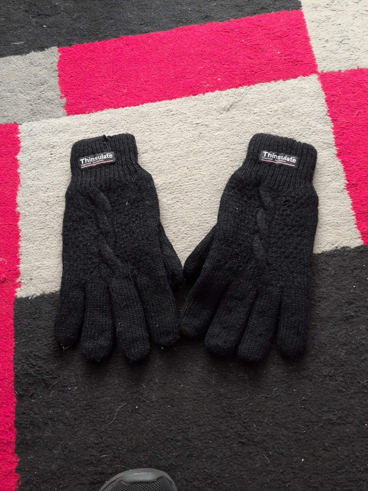 Thinsulate Thermal Gloves Black