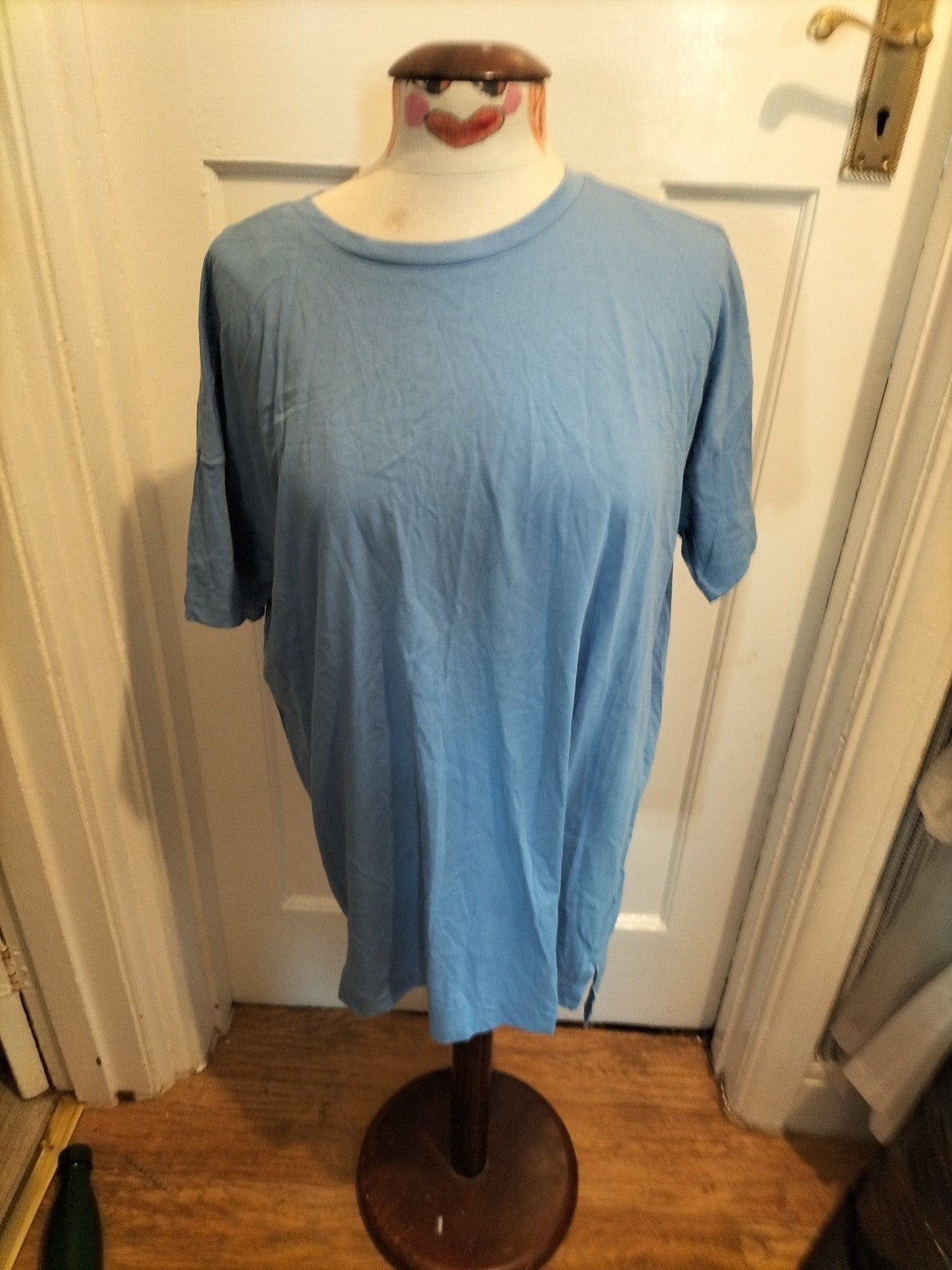 Ladies Next Size 12 Blue Short Tshirt Dress