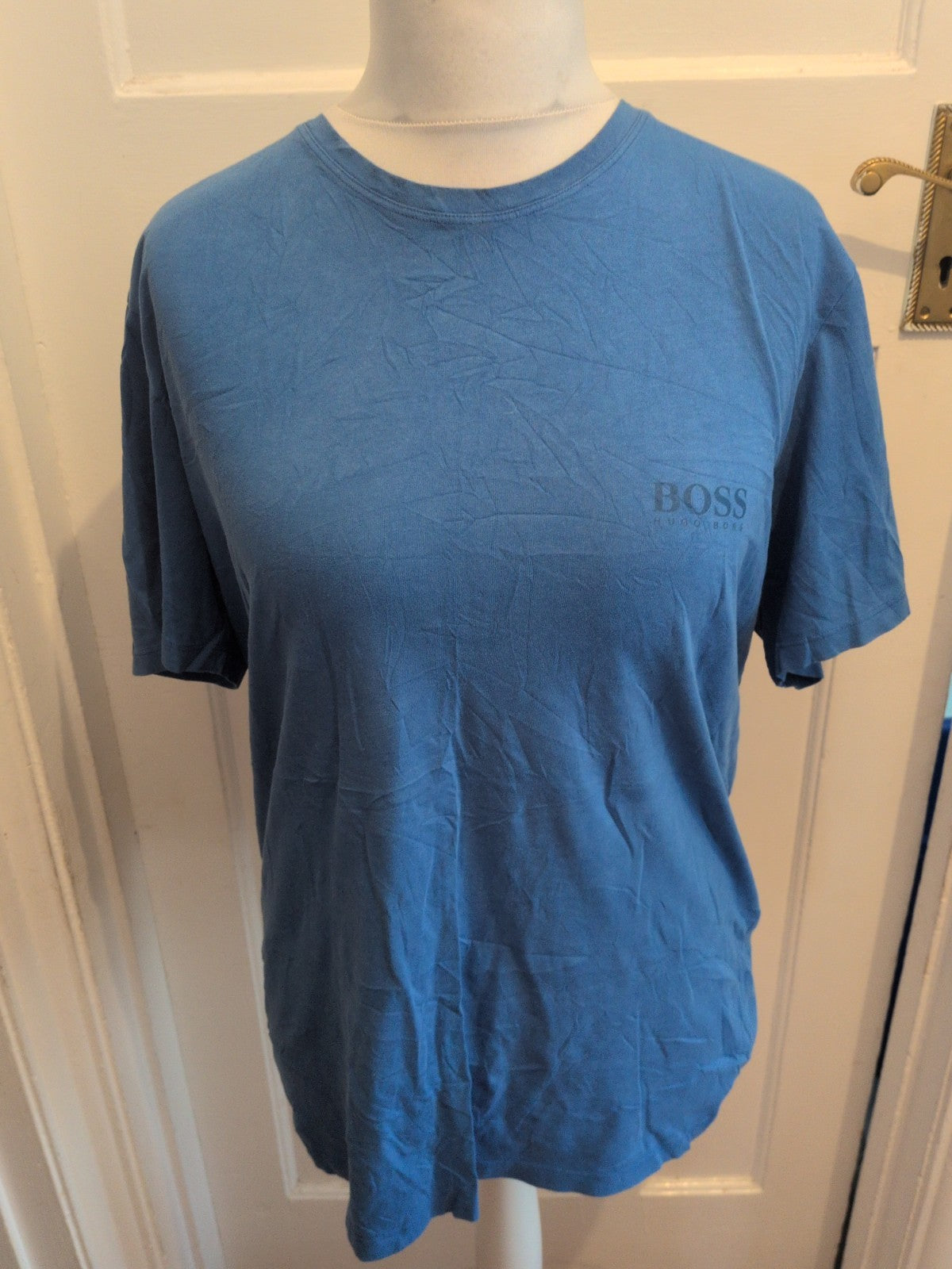 Hugo Boss XL Blue Short Sleeve T-shirt
