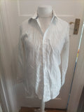 Next Signature 16" Slim Fit White Long Sleeve Shirt