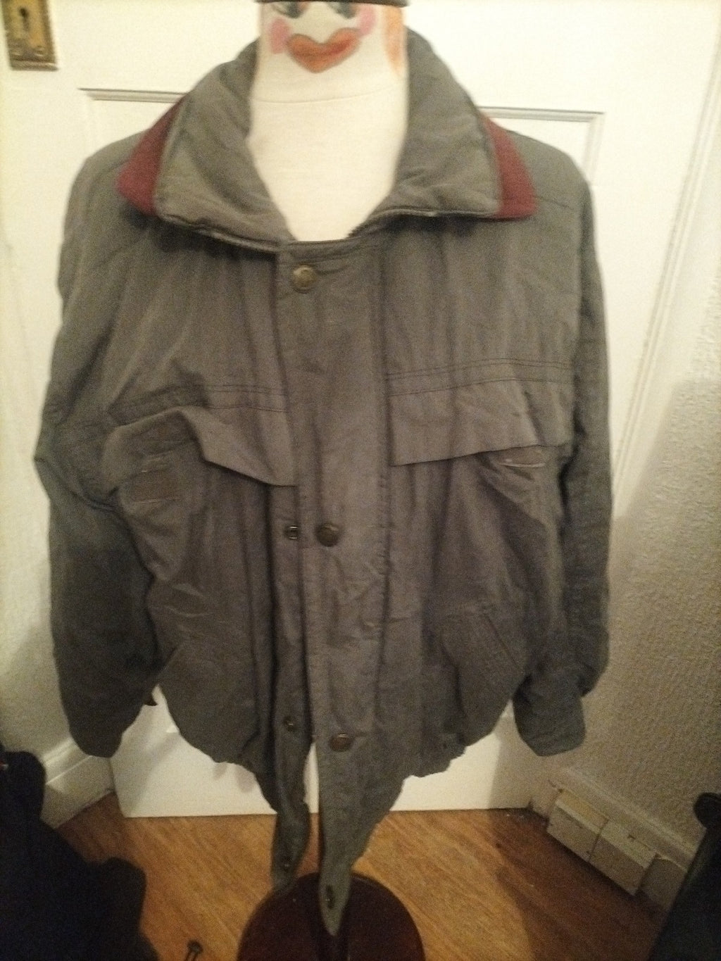 Mens Casual Club Size Small Green Lined Jacket