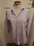 Mens Rochas(Paris) Size 16" Collar Pale Lilac Formal Shirt