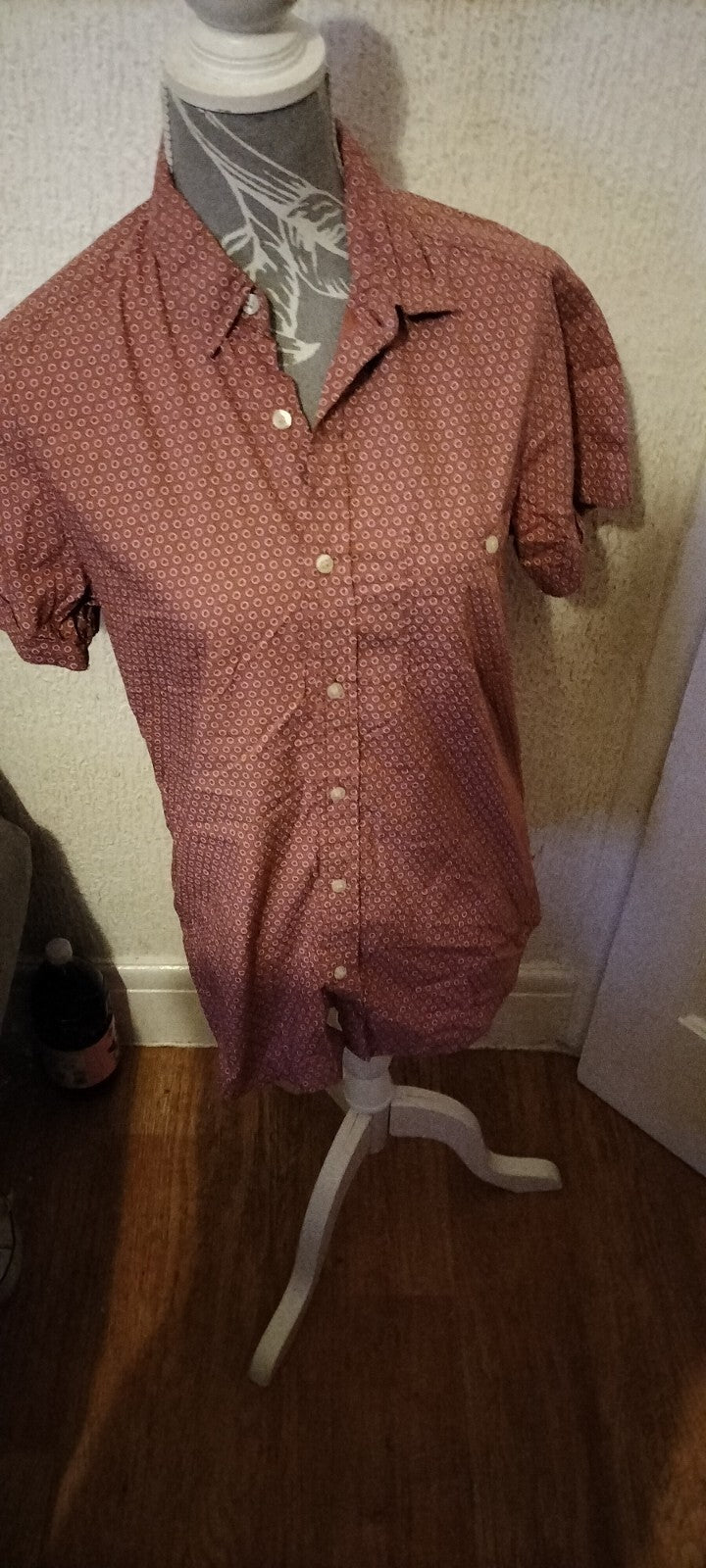 Mens Topman Size Small Multi Short Sleeved Polo