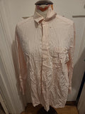 Mens Jaeger Size 16" Pink Long Sleeve Shirt