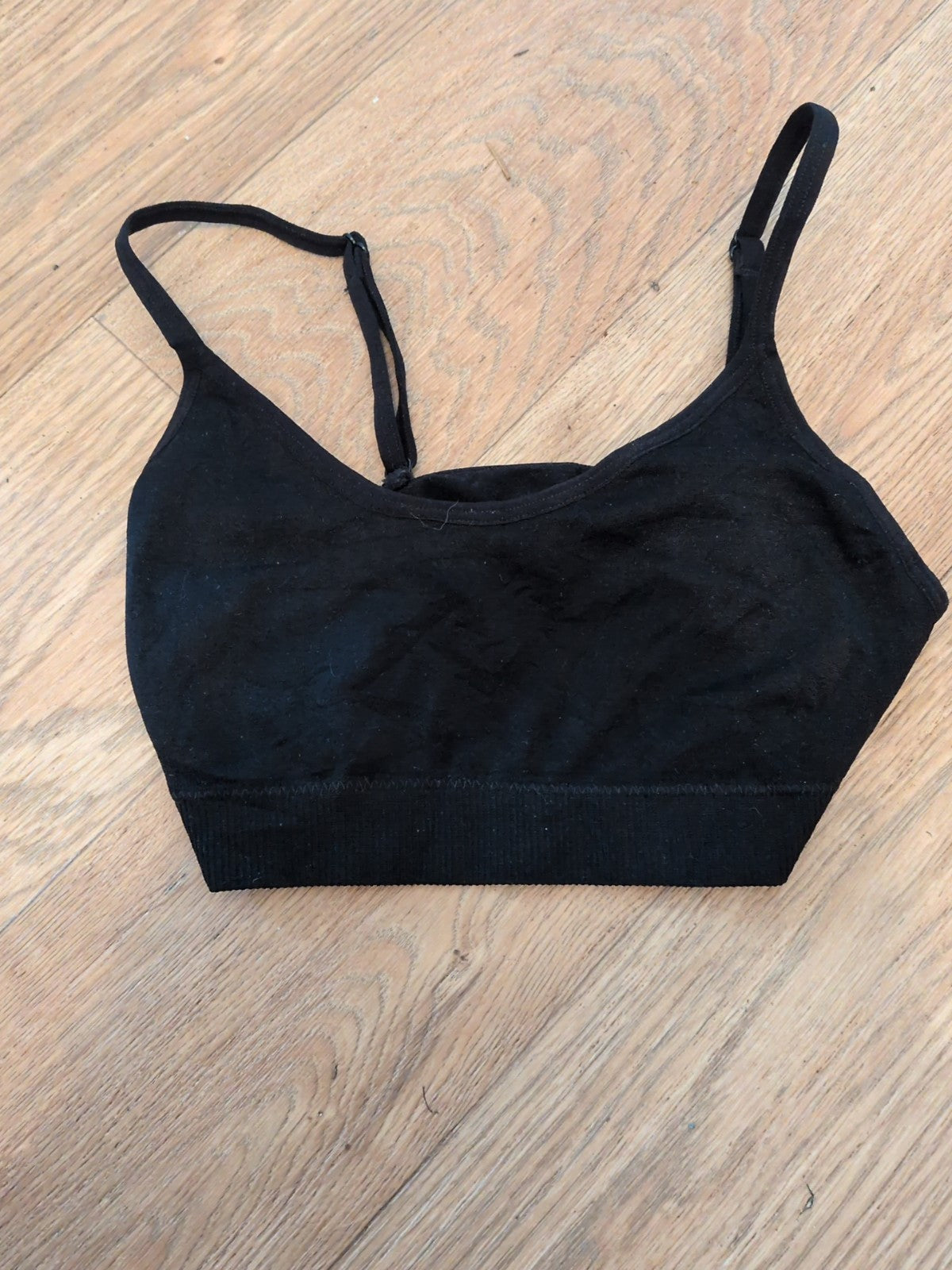 Primark 6-8 Black Bralette
