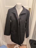 Ladies St Michael Size 10 Black Lined Padded Jacket