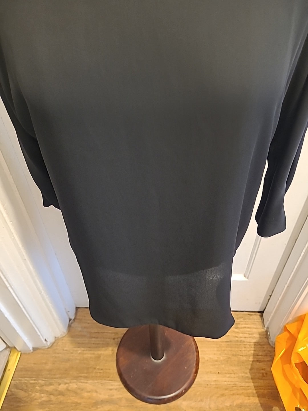 Brand New Ladies Primark Size 10 Black Long Sleeved Blouse