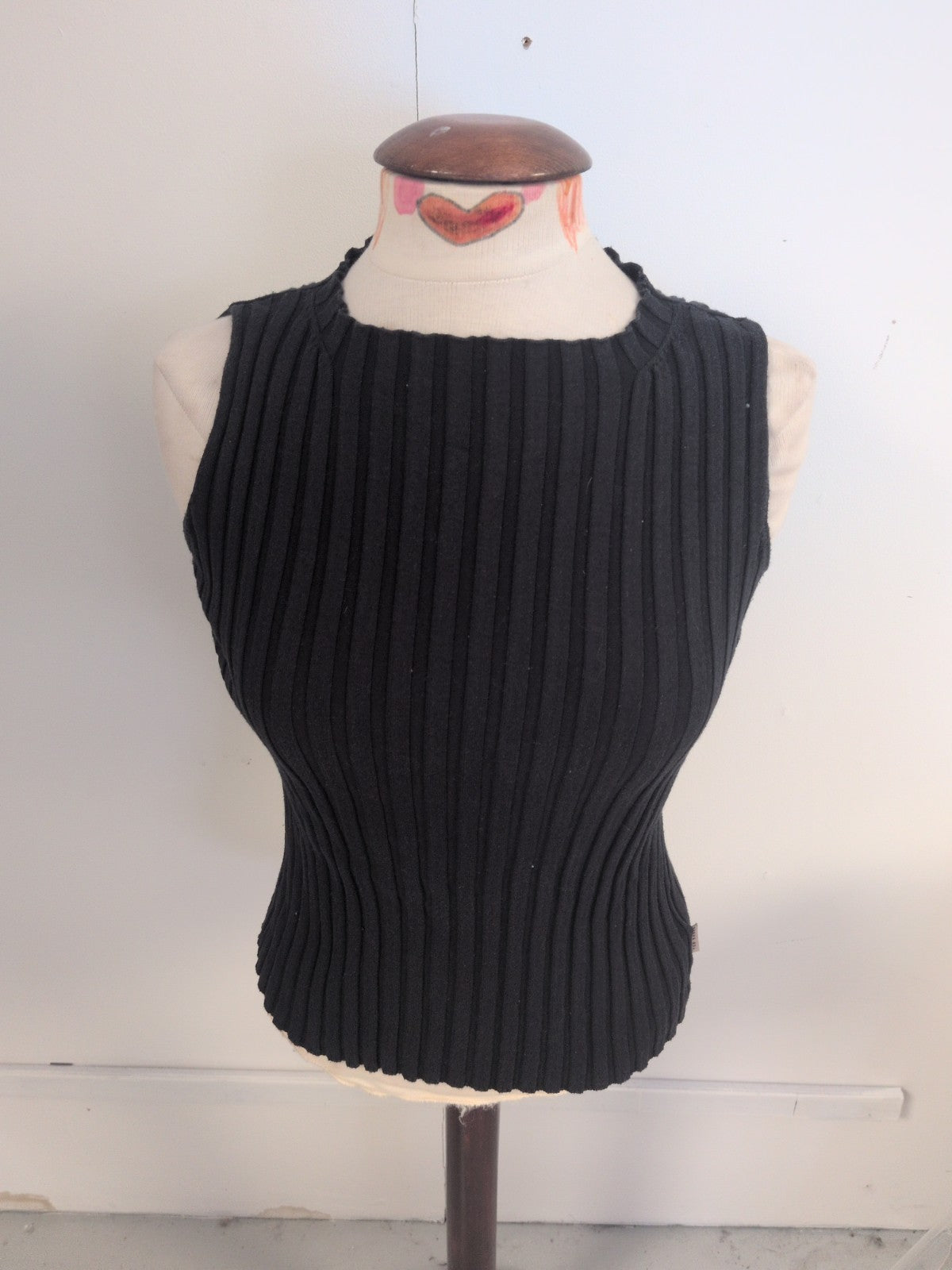 Ted Baker 3 Black Sleeveless Tank Top