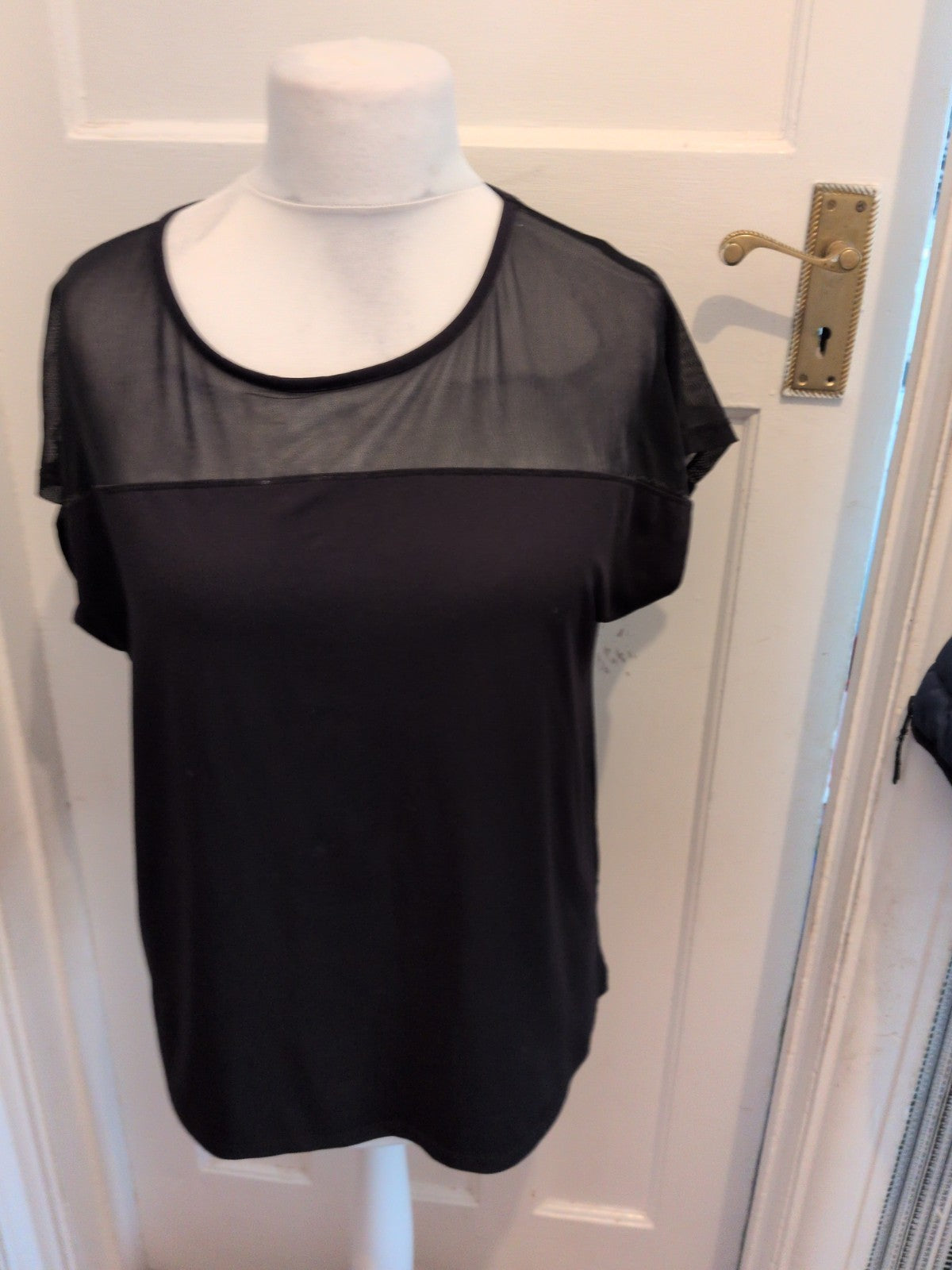 F&F Large Black Short Sleeve Tee