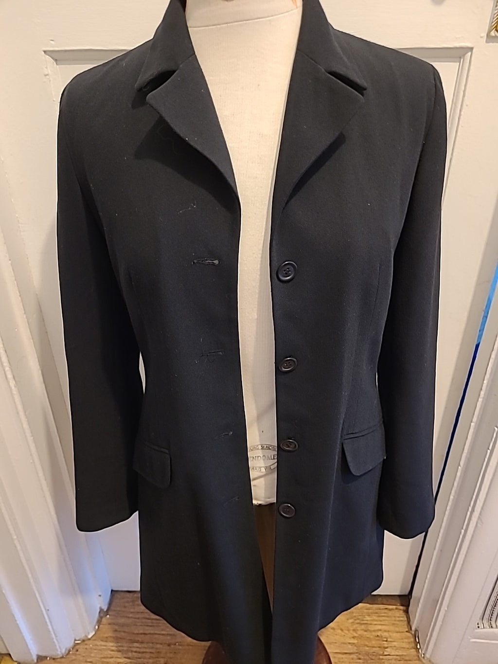Ladies Bay Size 10 Black Lined Jacket